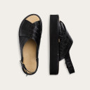 Sheikh Sandals, black croco
